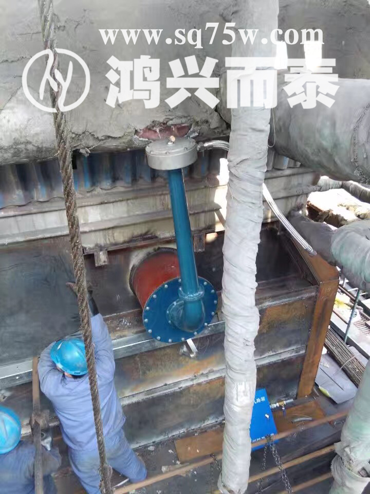 ETSQ膜片式声波吹灰器安徽现场安装服务记录
